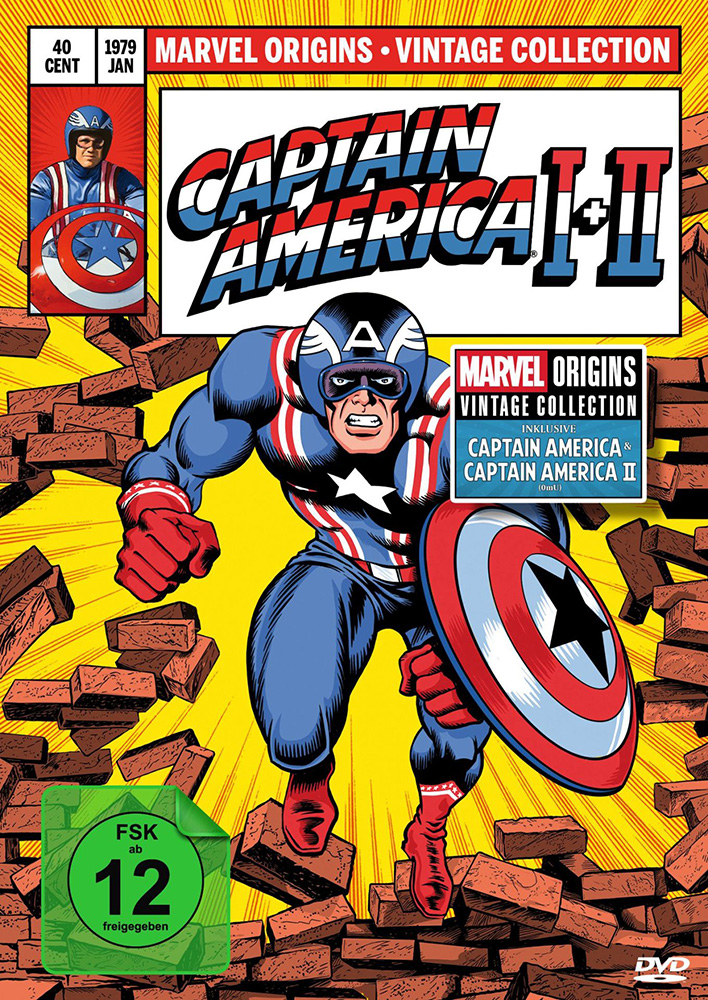CAPATIN AMERICA I+II - Marvel Origins (2DVDs)