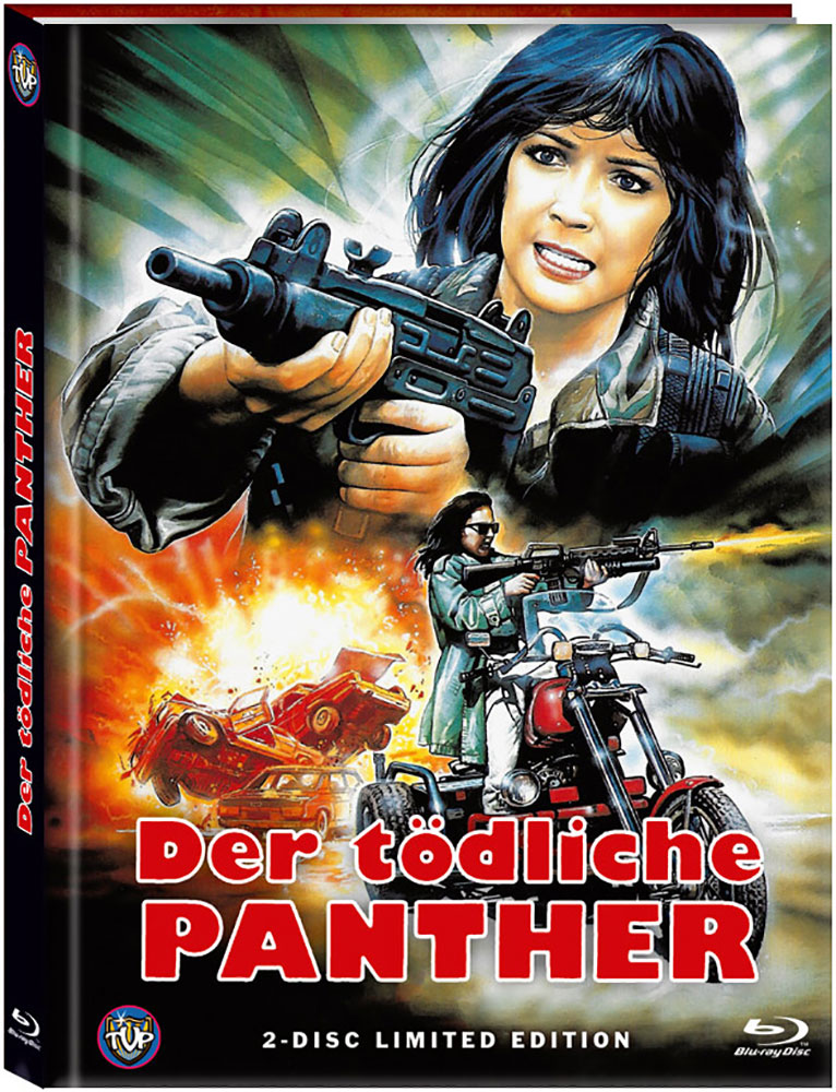 TÖDLICHE PANTHER, DER - LETHAL PANTHER (Blu-Ray+DVD) - Cover A - Mediabook - Limited 333 Edition