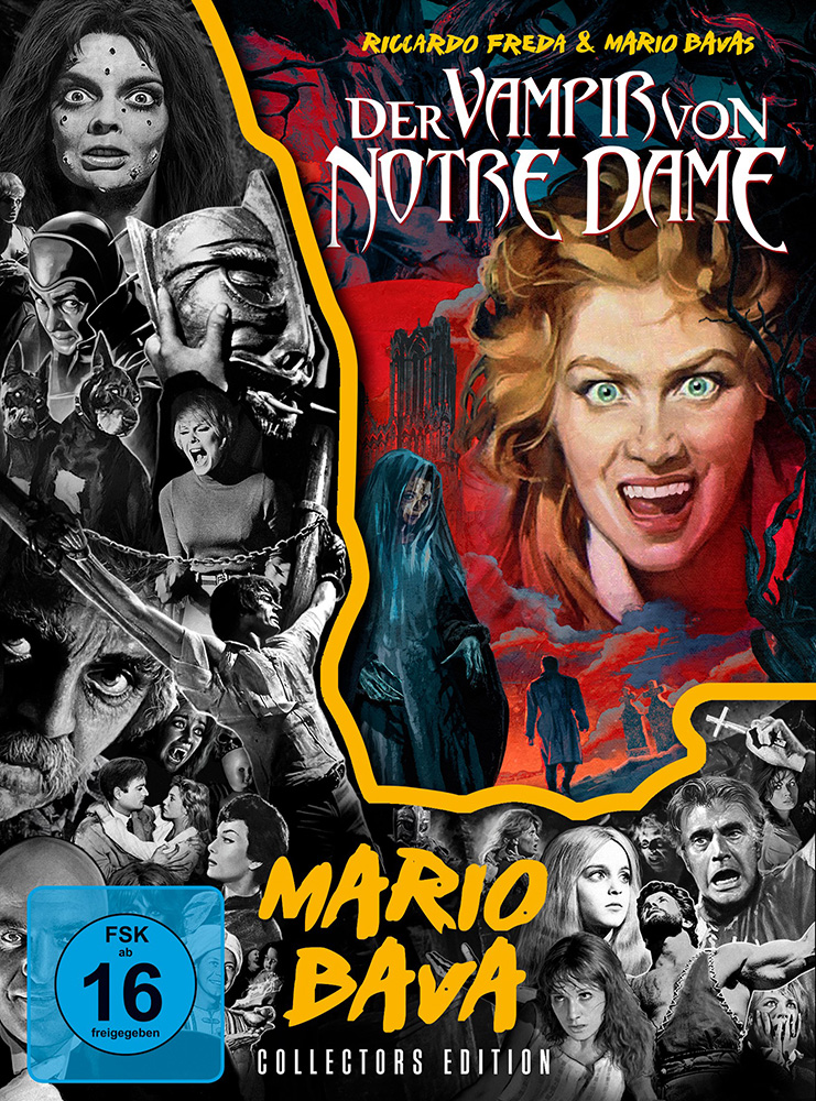 VAMPIR VON NOTRE DAME, DER (Blu-Ray+DVD) (3Discs) - Mario Bava-Collection #8