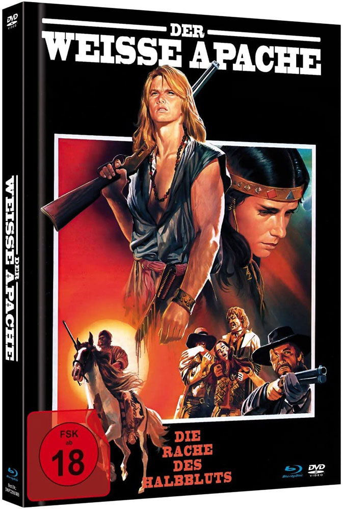 WEISSE APACHE, DER - DIE RACHE DES HALBBLUTS (Blu-Ray+DVD) - Mediabook - Limited Edition