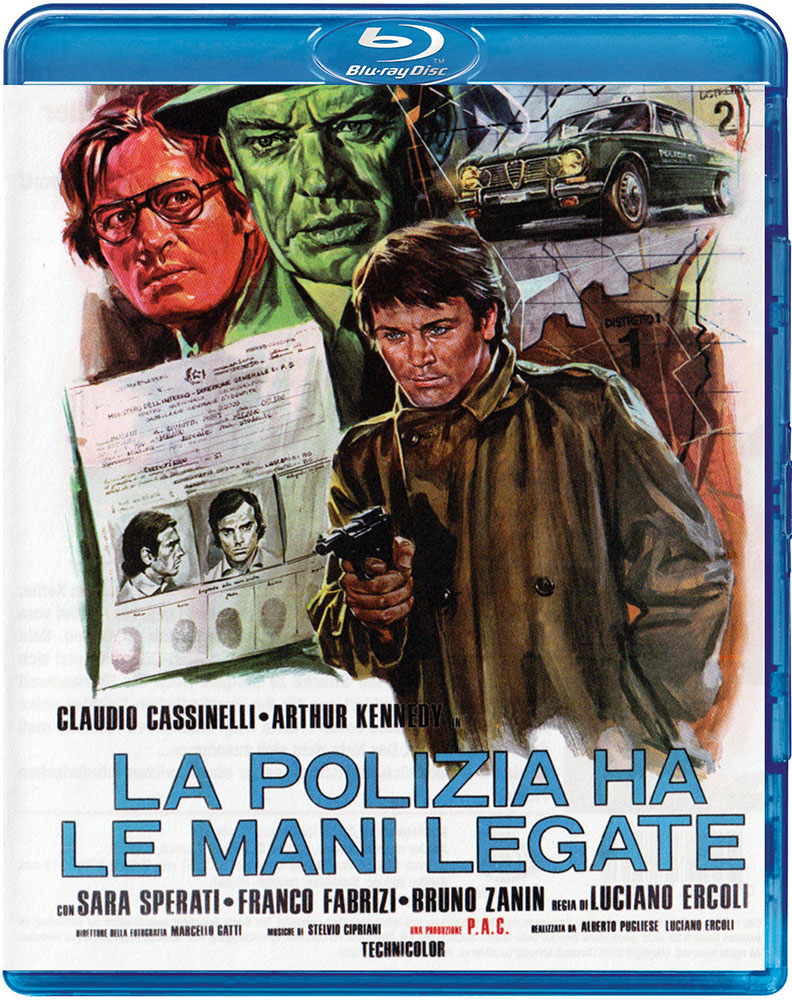 LA POLIZIA HA LE MANI LEGATE - KILLER COP (Blu-Ray) - Wendecover mit 2. Motiv
