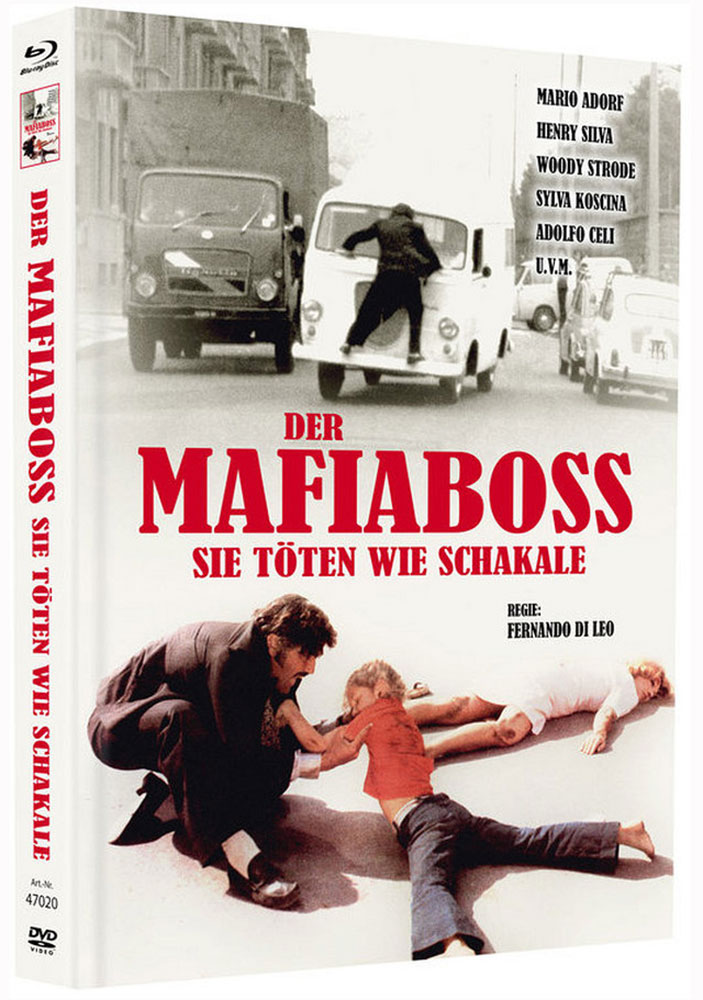 MAFIABOSS, DER - SIE TÖTEN WIE SCHAKALE (Blu-Ray+DVD) - Cover A - Mediabook - Limited 333 Edition