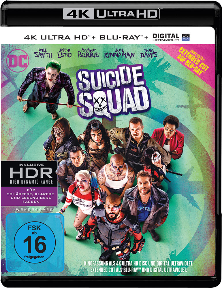 SUICIDE SQUAD, THE (4K UHD+Blu-Ray) - Extended Cut