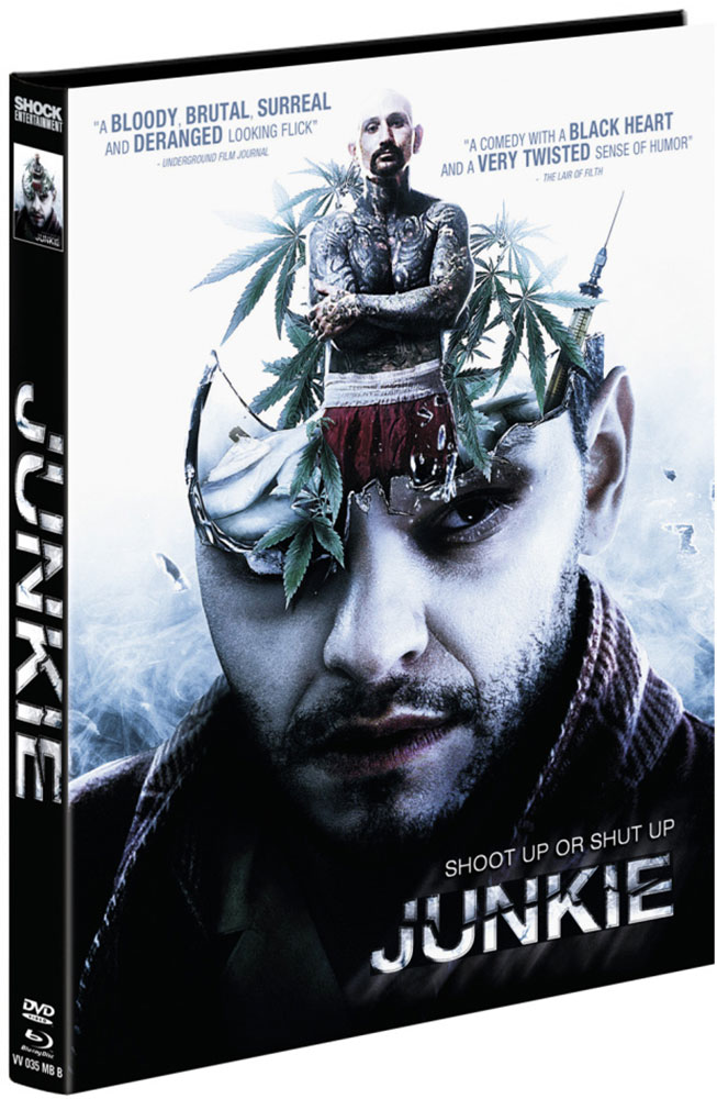 JUNKIE (Blu-Ray+DVD) - Cover B - Mediabook - Limited 111 Edition