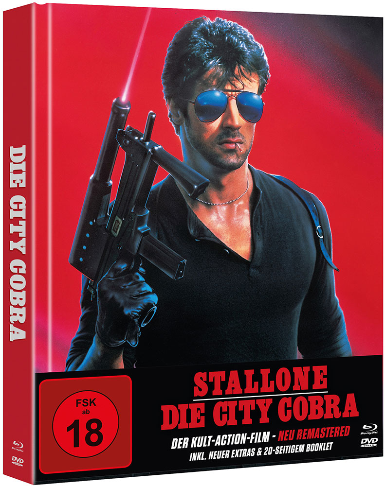 CITY COBRA, DIE (Blu-Ray+DVD) - Mediabook - Limited Edition - 2K Remastered