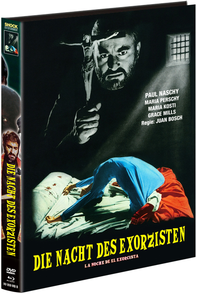 NACHT DES EXORZISTEN, DIE (Blu-Ray+DVD) - Cover B - Mediabook - Limited 222 Edition