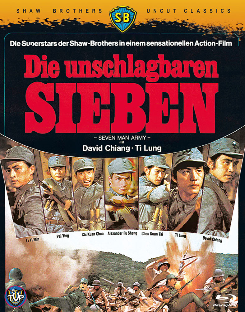 UNSCHLAGBAREN SIEBEN, DIE (Blu-Ray) - Schuber - Uncut