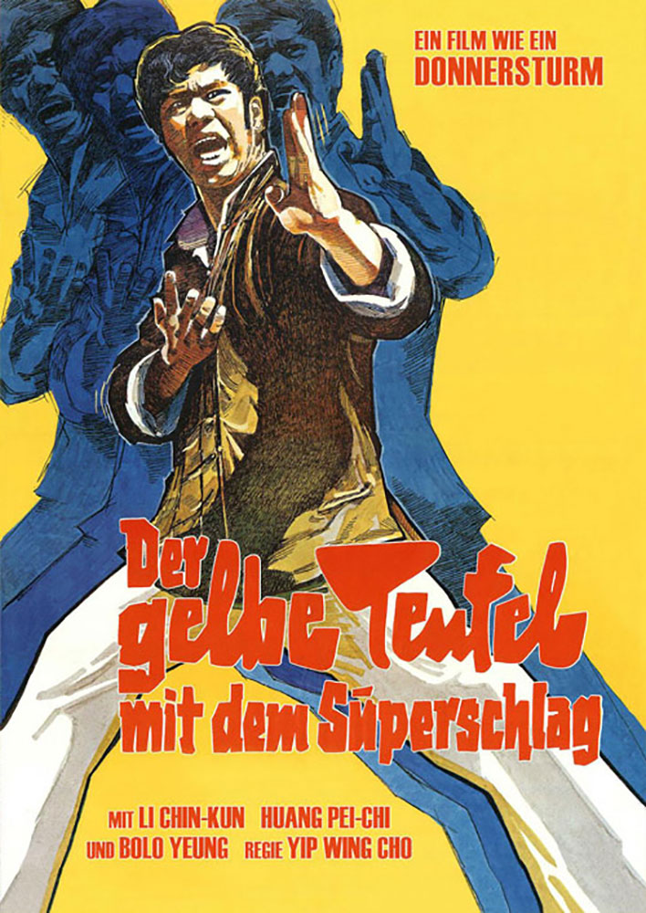 GELBE TEUFEL MIT DEM SUPERSCHLAG, DER - kleine Hartbox
