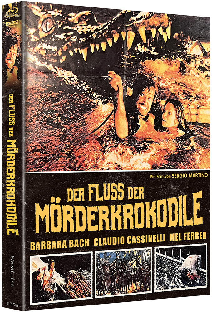 FLUSS DER MÖRDERKROKODILE, DER (4K UHD+Blu-Ray) - Cover D - Mediabook - Limited 555 Edition