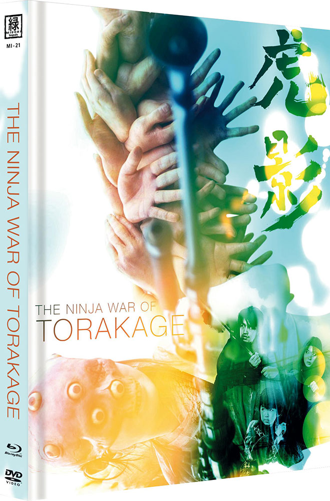 NINJA WAR OF TORAKAGE, THE (OmU) (Blu-Ray+DVD) - Cover C - Mediabook - Limited 250 Edition