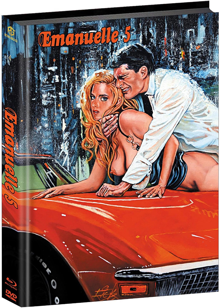 EMANUELLE 5 (PASSIONS'S FLOWER) (Blu-Ray+DVD) - Cover A - Mediabook (Wattiert) - Limited 222 Edition