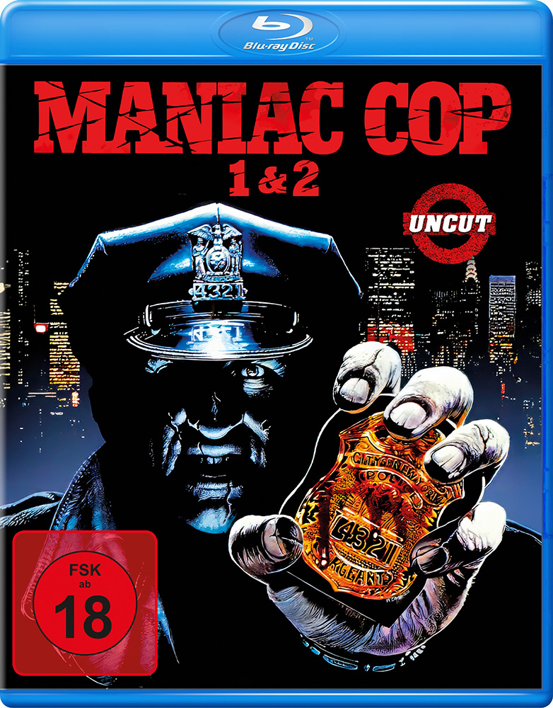 MANIAC COP 1&2 (Blu-Ray) (2Discs) - Keep Case