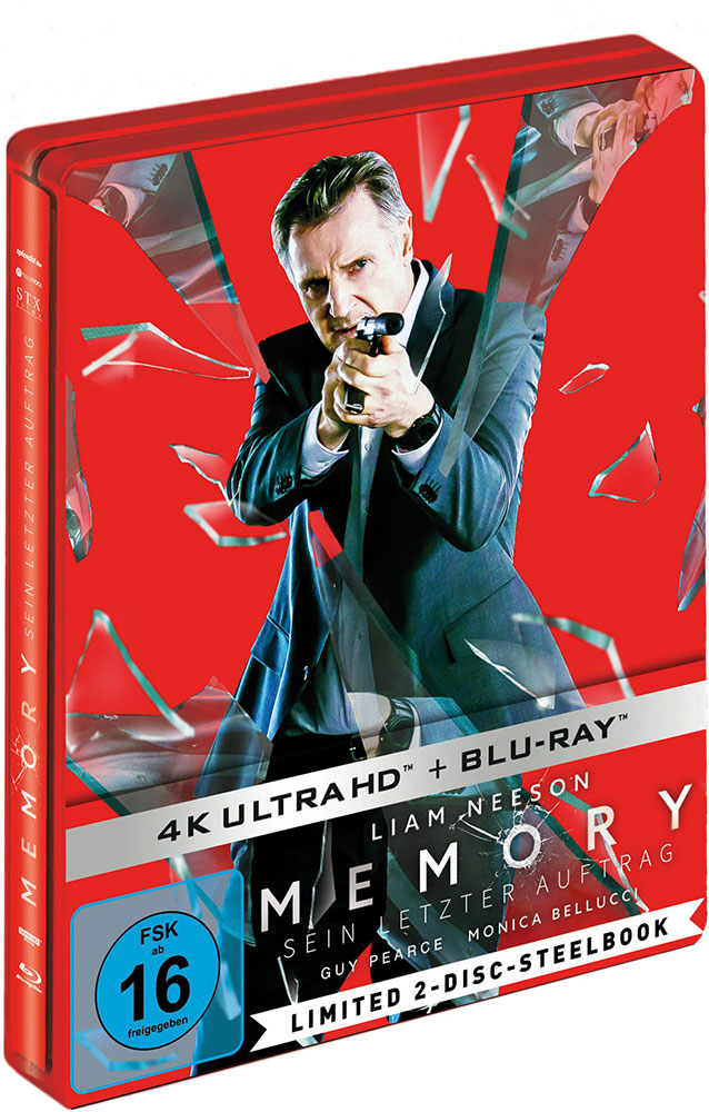 MEMORY - SEIN LETZTER AUFTRAG (4K UHD+Blu-Ray) - Limited SteelBook Edition