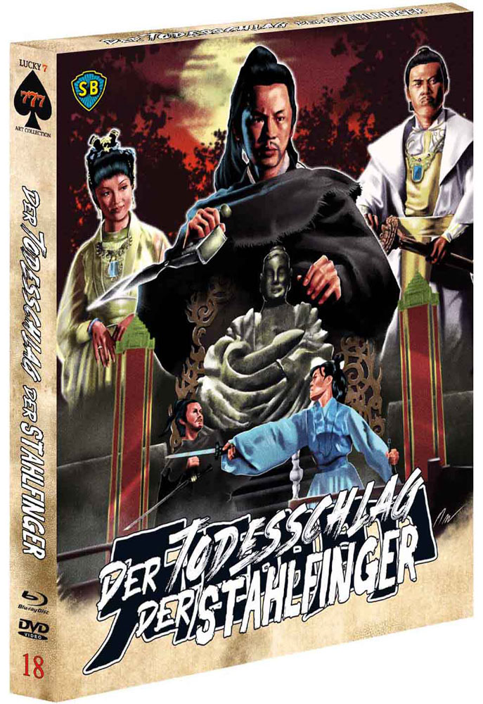 TODESSCHLAG DER STAHLFINGER (Blu-Ray+DVD) - Limited 777 Edition - Uncut - Art Collection