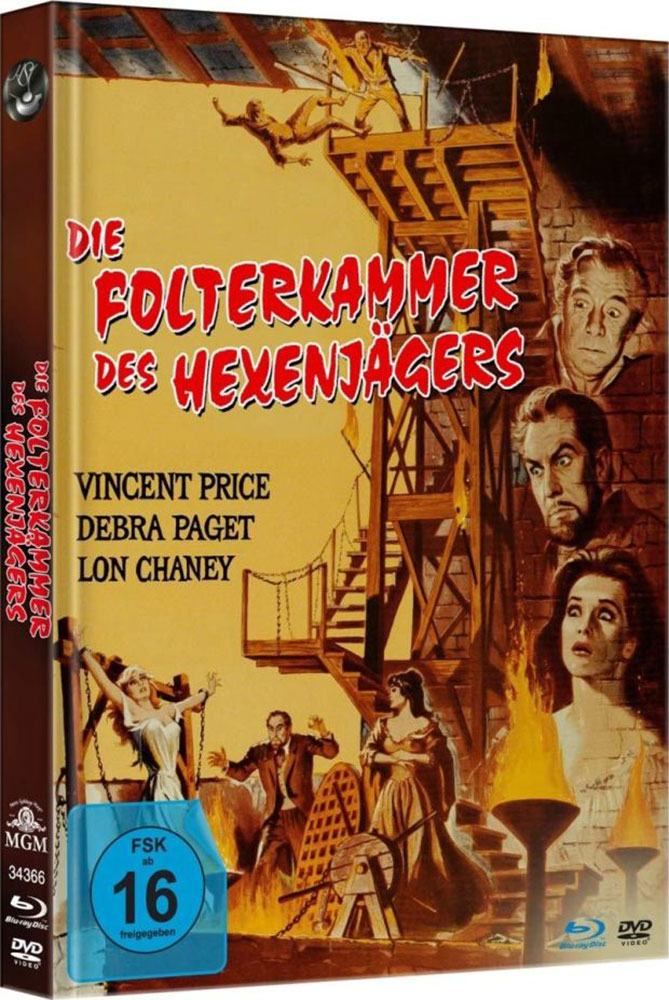 FOLTERKAMMER DES HEXENJÄGERS, DIE (Blu-Ray+DVD) - Mediabook