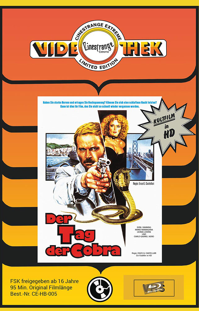 TAG DER COBRA, DER (Blu-Ray) - Cover A - große Hartbox - Limited 44 Edition
