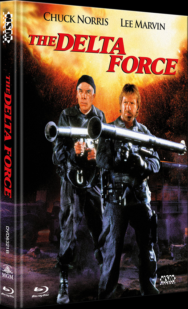 DELTA FORCE 1 (Blu-Ray+DVD) - Cover B - Mediabook - Uncut - Limited 500 Edition