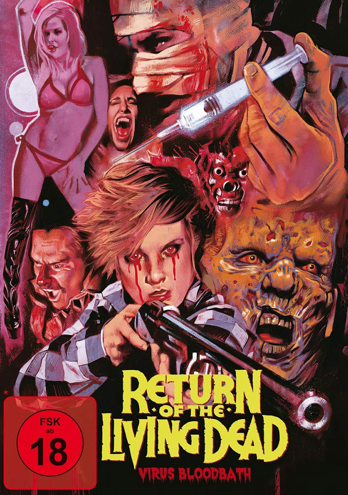 RETURN OF THE LIVING DEAD: VIRUS BLOODBATH - Cover B - Limited 500 Edition