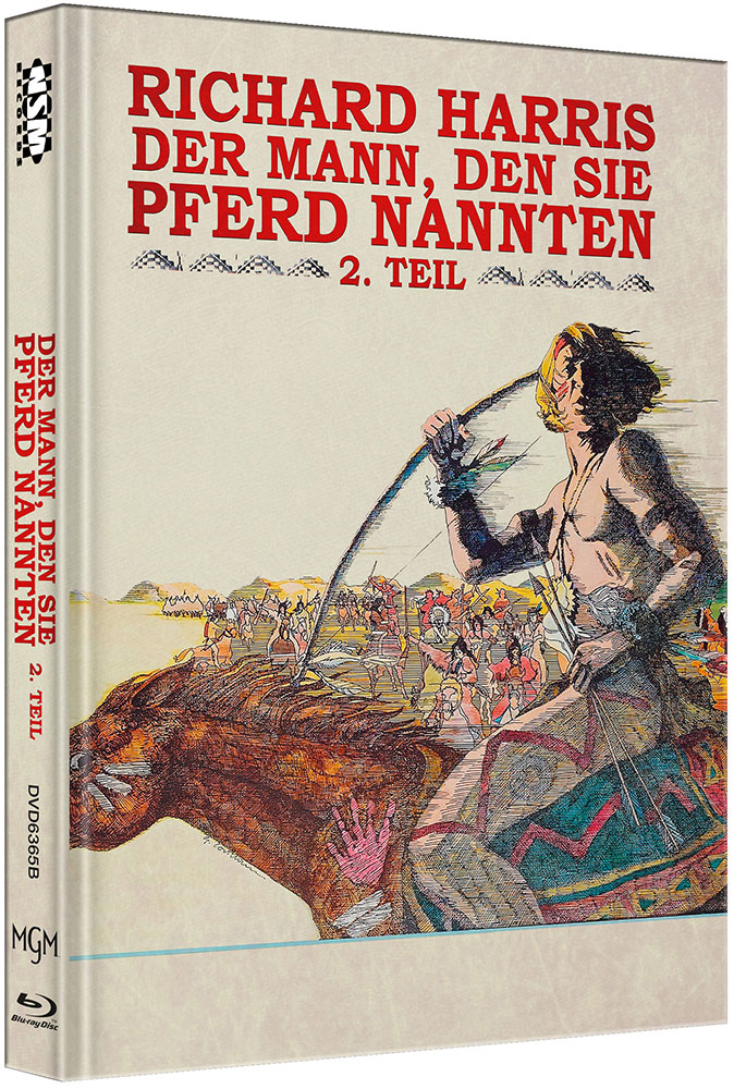 MANN, DEN SIE PFERD NANNTEN, DER - 2. Teil (Blu-Ray+DVD) - Cover B - Mediabook - Limited 66 Edition