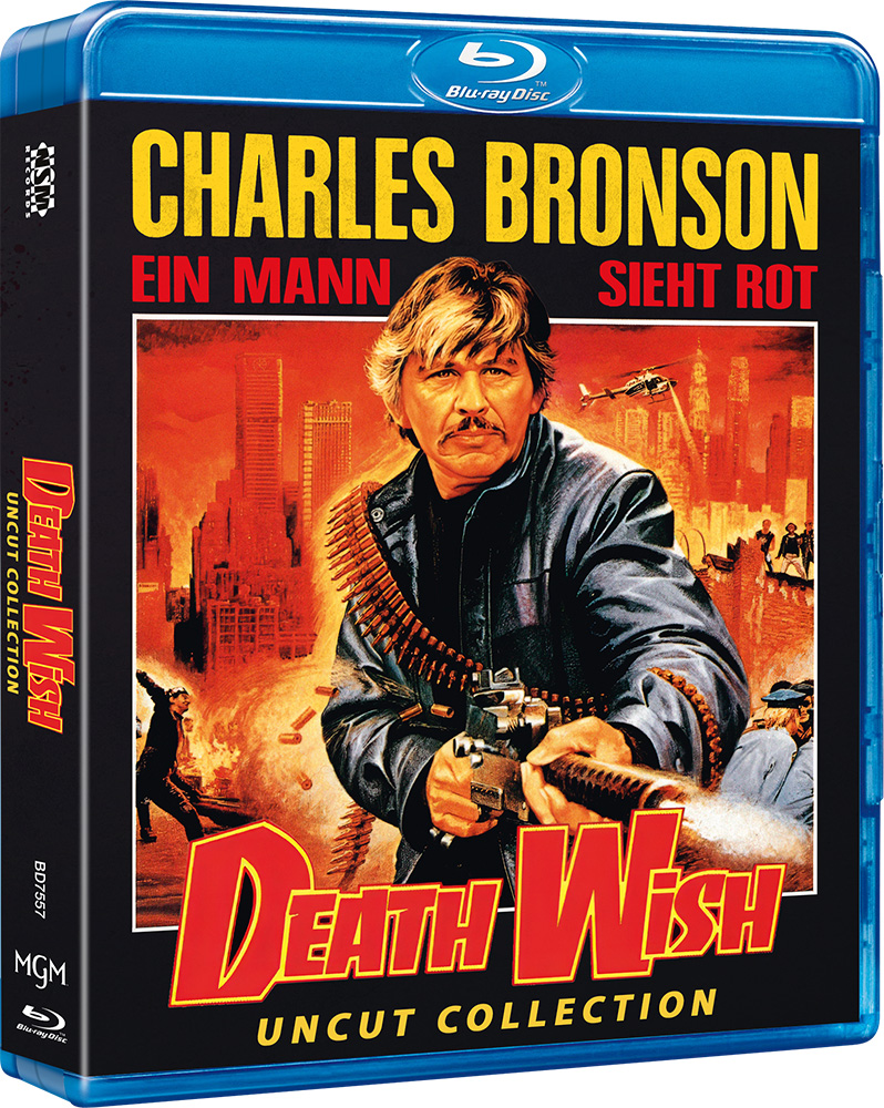 DEATH WISH 1-5 (Blu-Ray) (5Discs) - Uncut Collection