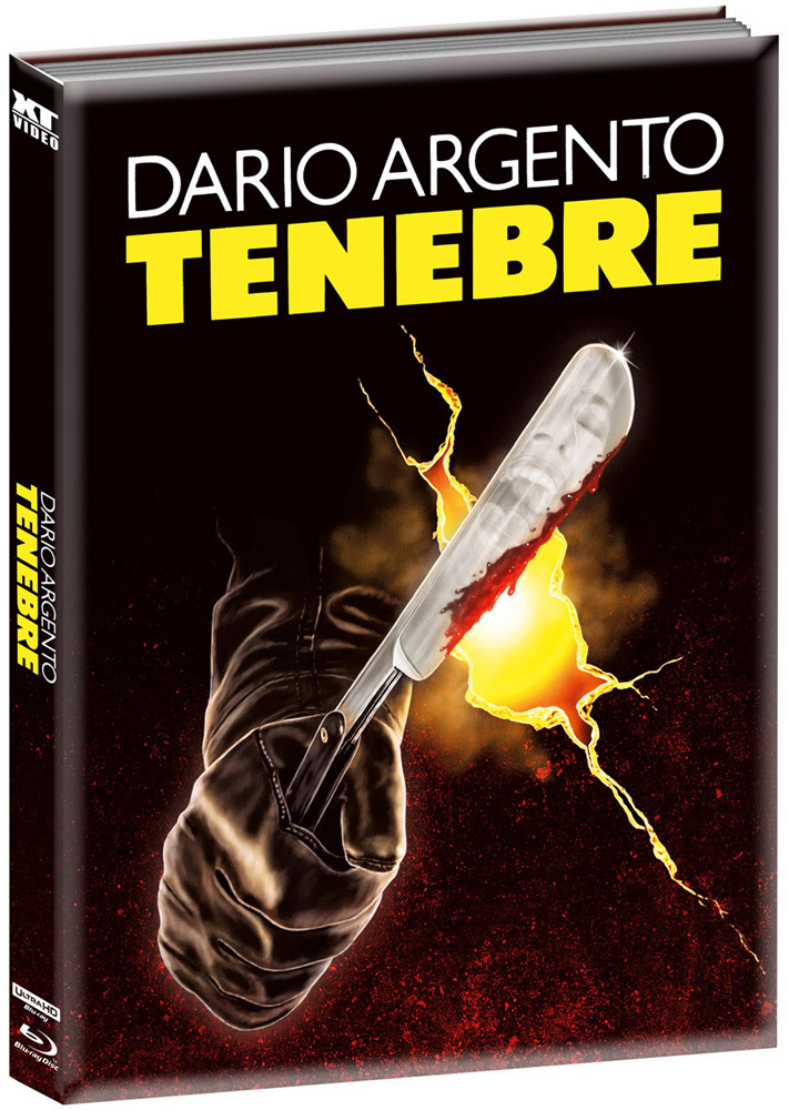 TENEBRE (4K UHD+Blu-Ray+DVD) - Cover 2 - Mediabook (Wattiert) - Limited 500 Edition - Uncut TENEBRE (4K UHD+Blu-Ray+DVD) - Cover 2 - Mediabook (Wattiert) - Limited 500 Edition - Uncut