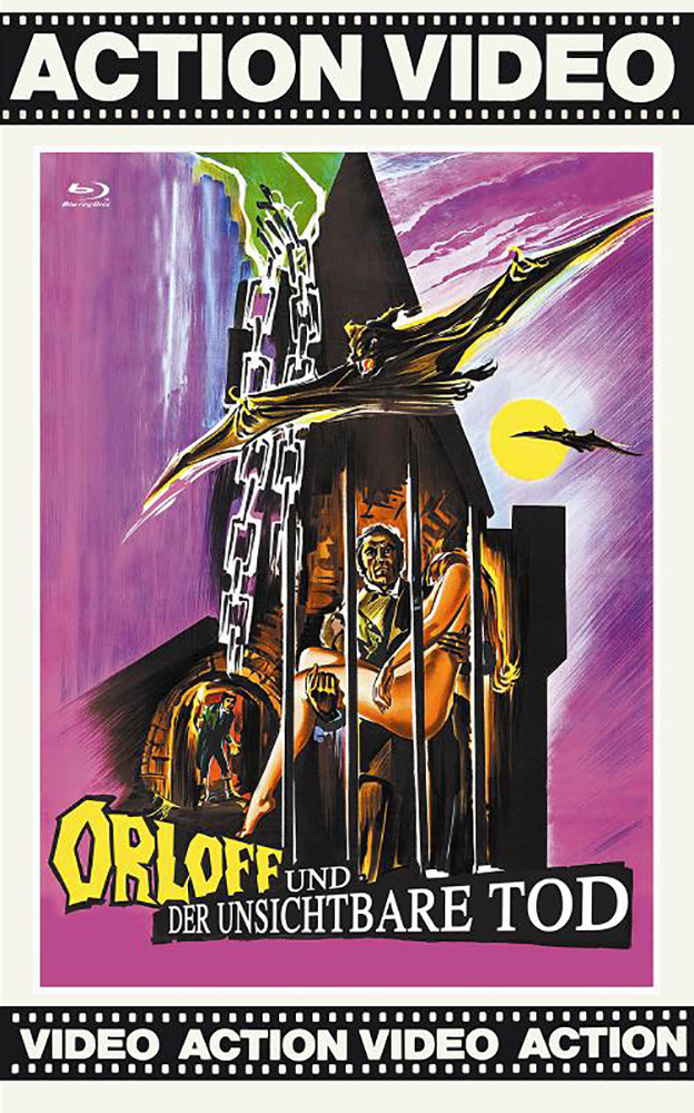 ORLOFF UND DER UNSICHTBARE TOD (Blu-Ray) - Cover B - große Hartbox - Limited 44 Edition