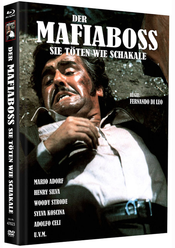 MAFIABOSS, DER - SIE TÖTEN WIE SCHAKALE (Blu-Ray+DVD) - Cover D - Mediabook - Limited 75 Edition