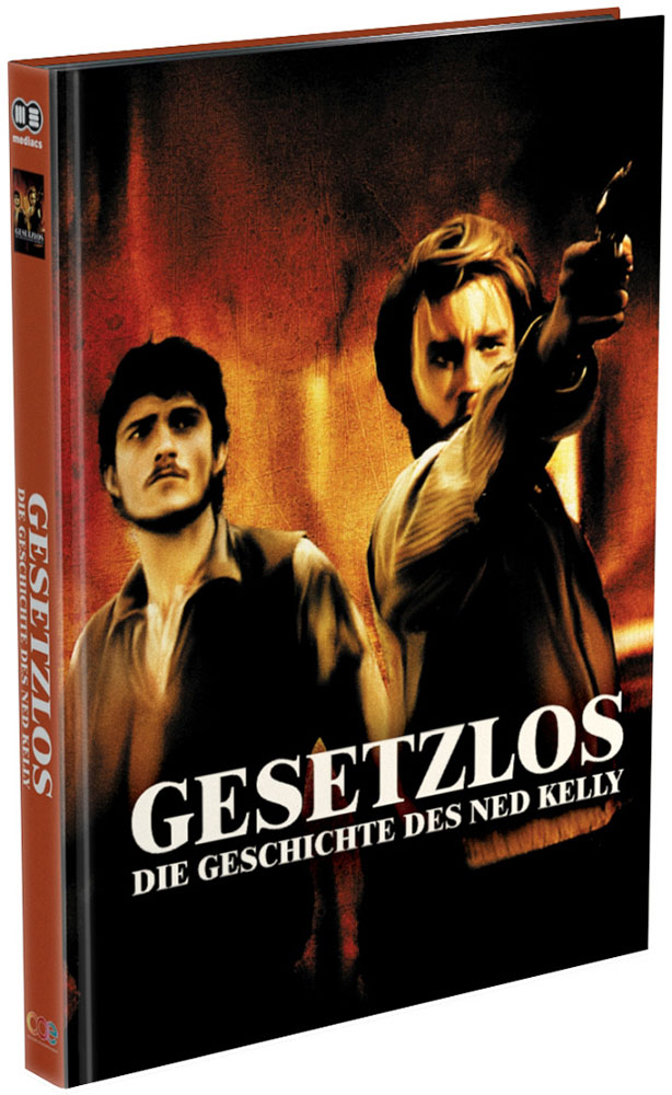 GESETZLOS - DIE GESCHICHTE DES NED KELLY (Blu-Ray+DVD) - Cover B - Mediabook - Limited 333 Edition