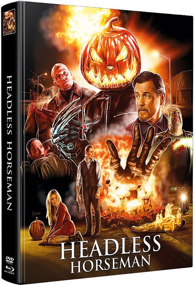 HEADLESS HORSEMAN (Blu-Ray) (2Discs) - Mediabook (Wattiert) - Limited 222 Edition