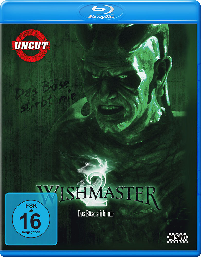 WISHMASTER 2 - DAS BÖSE STIRBT NIE (Blu-Ray) - Uncut