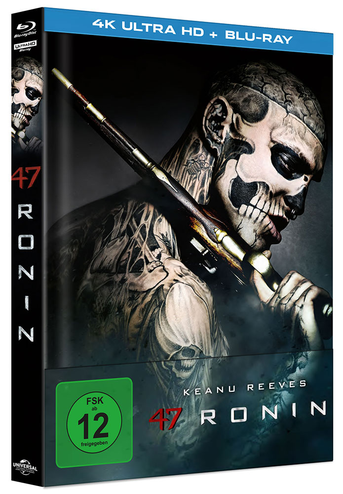 47 RONIN (4K UHD+Blu-Ray) - Cover Dead - Mediabook - Limited 470 Edition