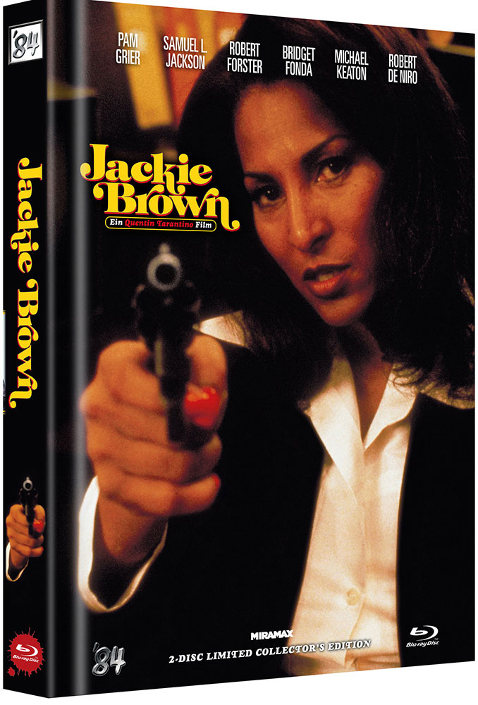 JACKIE BROWN (Blu-Ray+DVD) - Cover B - Mediabook - Limited 300 Edition