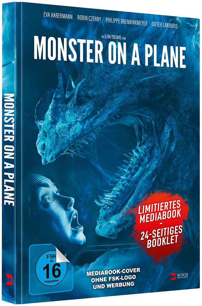 MONSTER ON A PLANE (Blu-Ray+DVD) - Cover A - Mediabook - Limited Edition