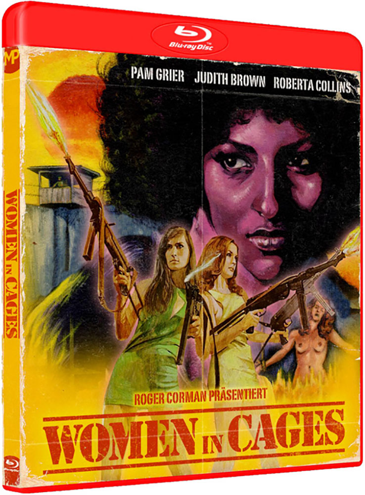 WOMEN IN CAGES (FRAUEN HINTER ZUCHTHAUSMAUERN) (Blu-Ray) - Uncut