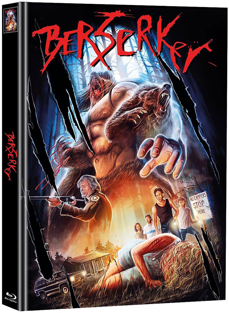 BERSERKER (Blu-Ray) (2Discs) - Cover B - Mediabook - Limited 222 Edition