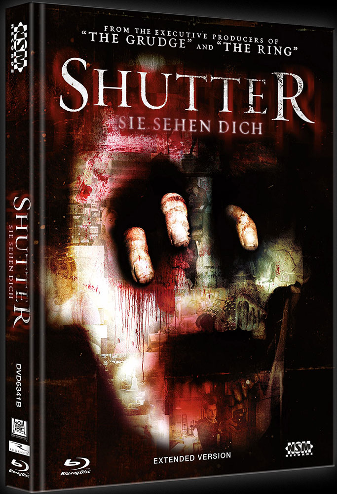 SHUTTER - SIE SEHEN DICH (Blu-Ray+DVD) - Cover B - Mediabook - Uncut - Limited 333 Edition