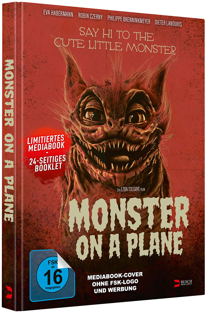 MONSTER ON A PLANE (Blu-Ray+DVD) - Cover D - Mediabook - Limited Edition