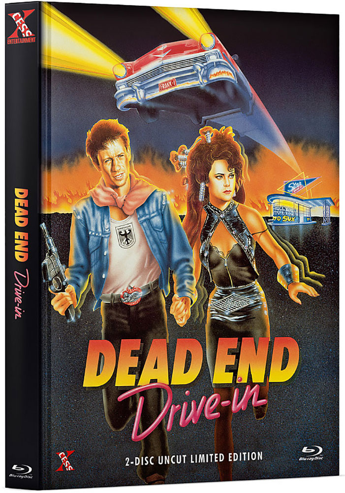 DEAD END DRIVE-IN (CRABS …DIE ZUKUNFT SIND WIR) (Blu-Ray+DVD) - Cover C - Mediabook - Limited 222 Edition