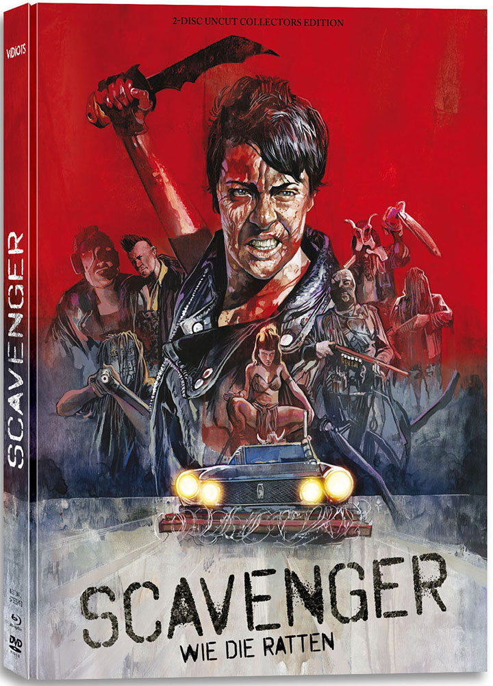 SCAVENGER - WIE DIE RATTEN (Blu-Ray+DVD) - Cover C - Mediabook - Limited 333 Edition