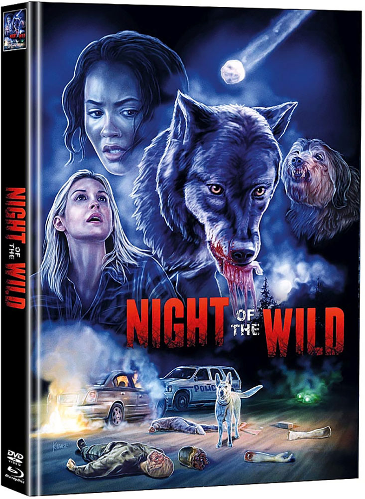 NIGHT OF THE WILD (Blu-Ray) (2Discs) - Cover A - Mediabook - Limited 333 Edition