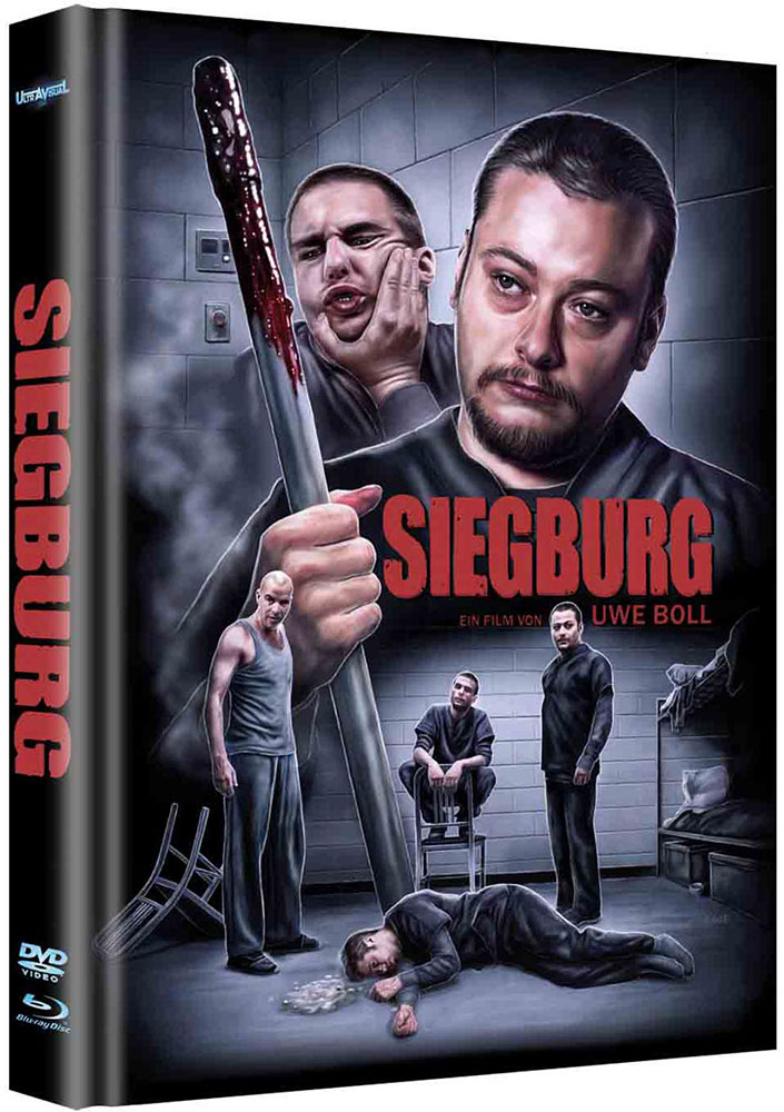 SIEGBURG (Blu-Ray+DVD) - Cover A - Mediabook - Limited 333 Edition + Bonusfilm "Amoklauf" - Uncut