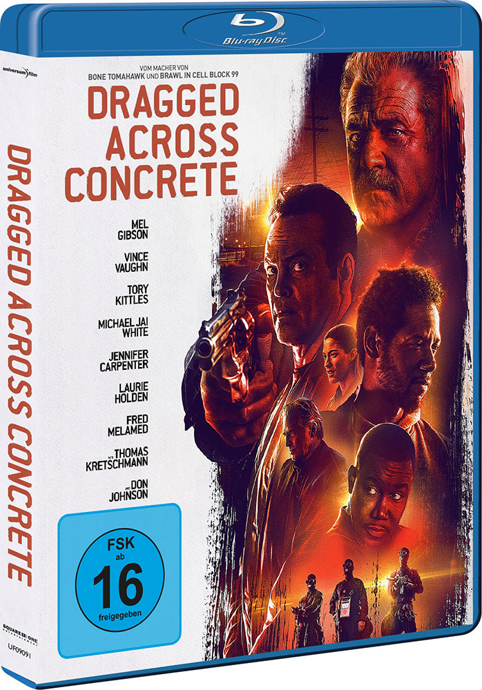 DRAGGED ACROSS CONCRETE (Blu-Ray) - Uncut