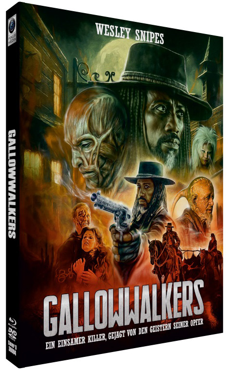 GALLOWWALKERS (Blu-Ray+DVD) - Cover D - Mediabook (Wattiert) - Limited 111 Edition