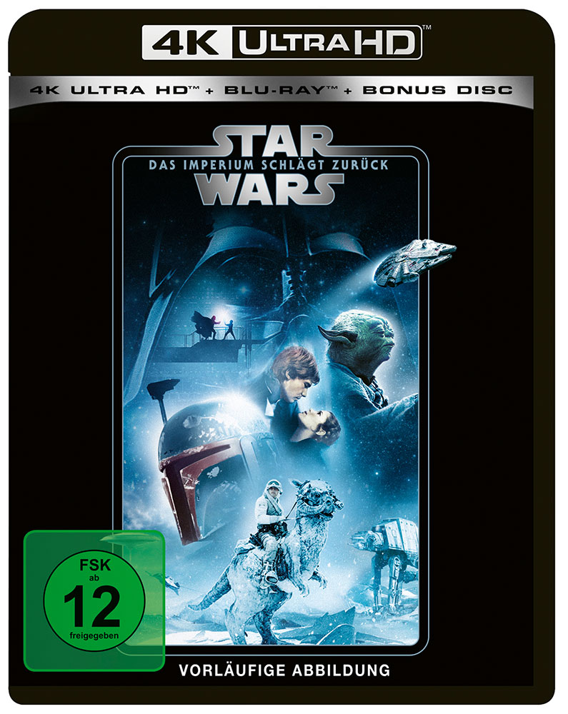 STAR WARS - EPISODE V - DAS IMPERIUM SCHLÄGT ZURÜCK (4K UHD+2Blu-Ray) (3Discs)