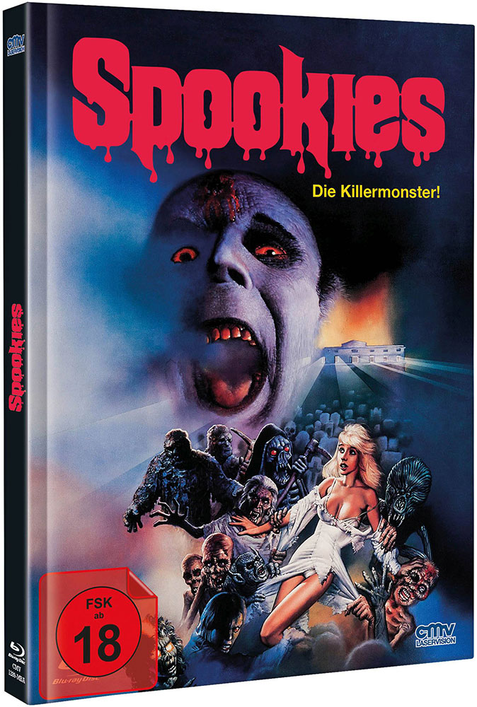 SPOOKIES - DIE KILLERMONSTER (Blu-Ray+DVD) - Cover A - Mediabook - Limited 500 Edition