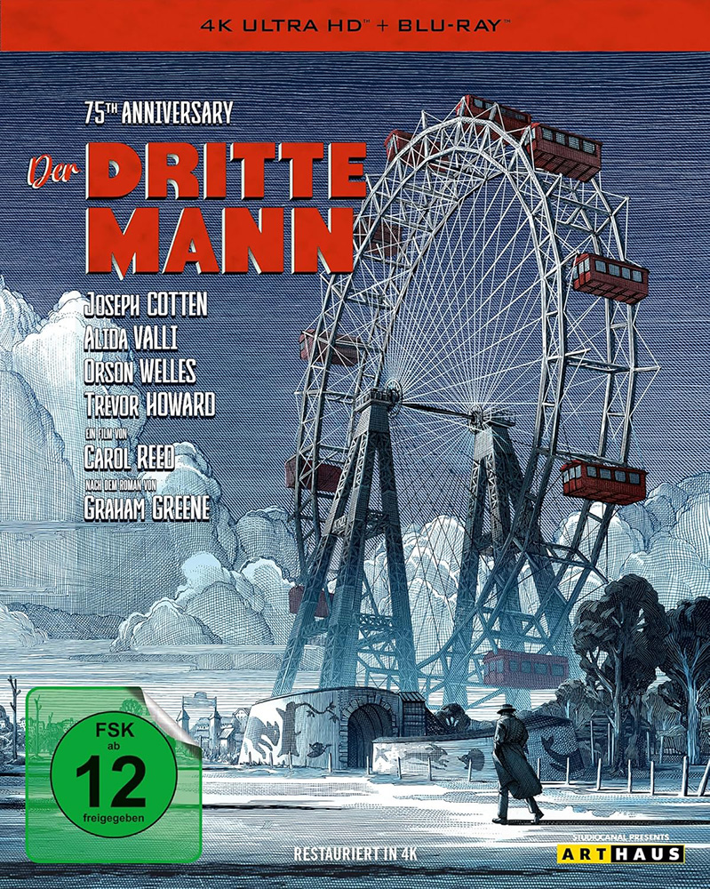 DRITTE MANN, DER (4K UHD+Blu-Ray) - 75th Anniversary Edition