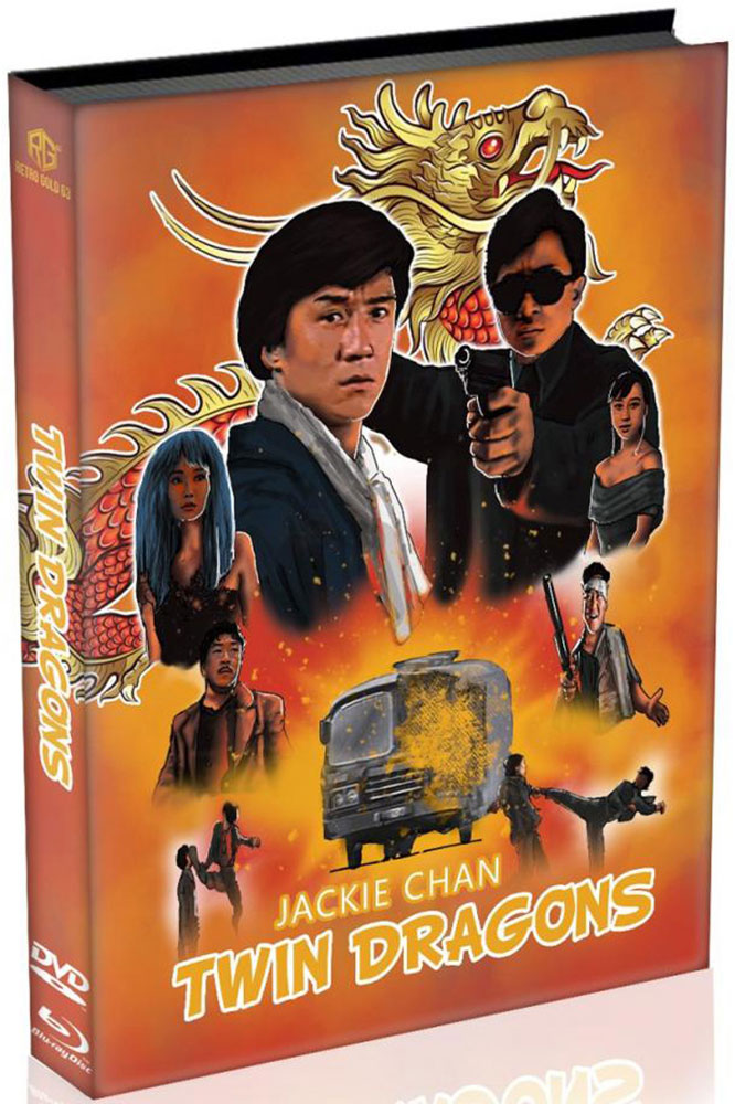 TWIN DRAGONS (Blu-Ray+DVD) - Cover A - Mediabook - Limited 333 Edition