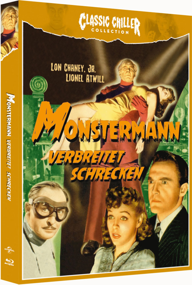 MONSTERMANN VERBREITET SCHRECKEN (Blu-Ray) - Limited 1000 Edition