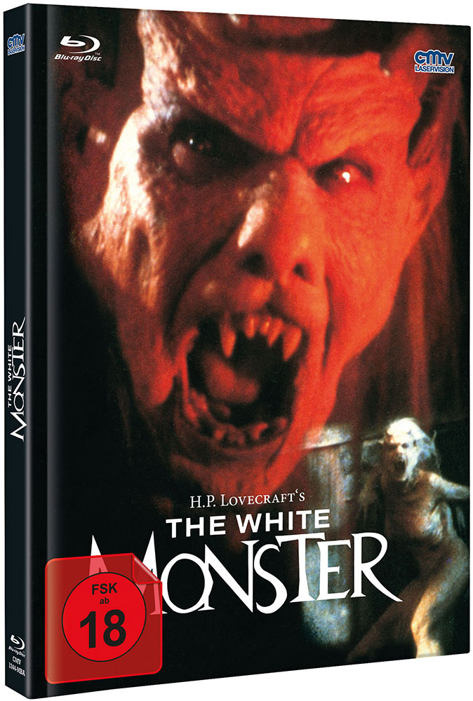 WHITE MONSTER, THE (Blu-Ray+DVD) - Cover A - Mediabook (FSK) - Limited Edition