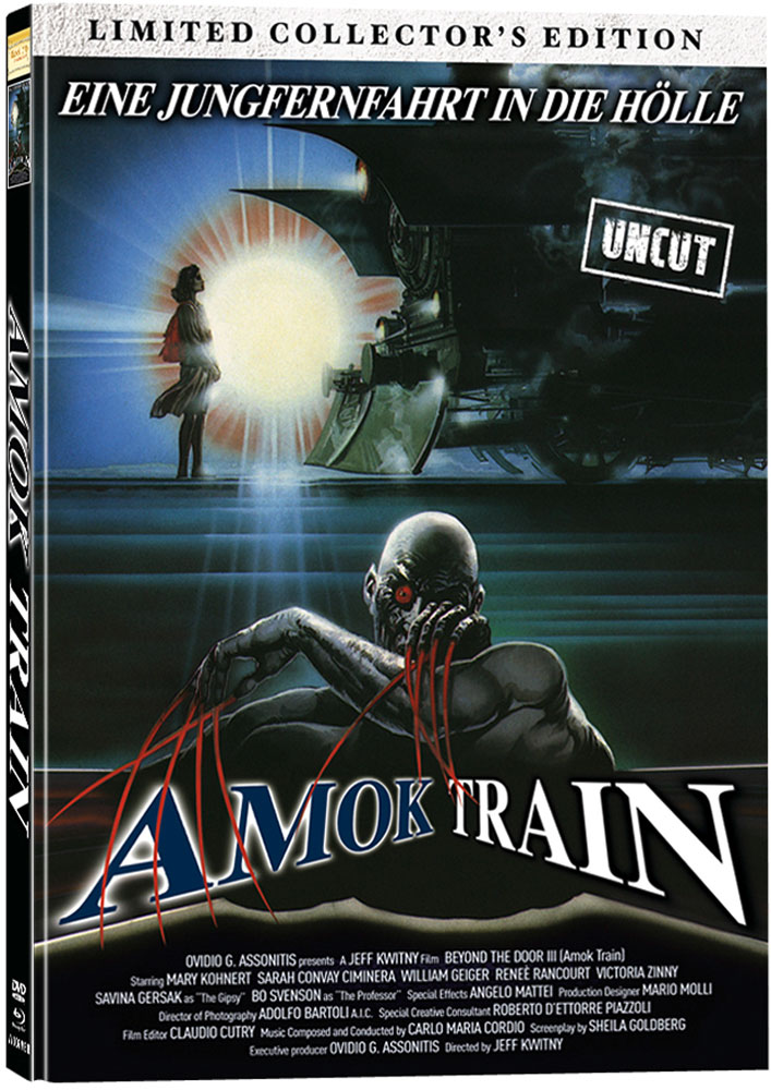 AMOK TRAIN (Blu-Ray+DVD) - Cover B - Mediabook - Uncut